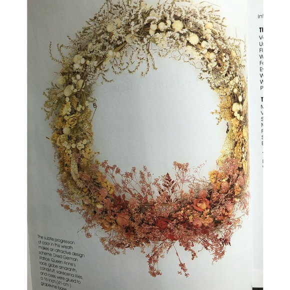 Vintage 1988 The Wreath DIY Hardcover Book - Picture 7 of 10